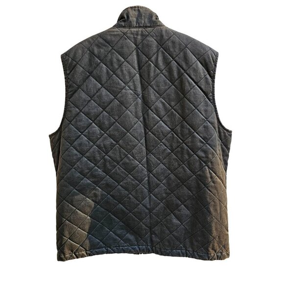 NWT Johnston & Murphy Mens Quilted Vest, Brown, Quality, Size XXL - Picture 2 of 13